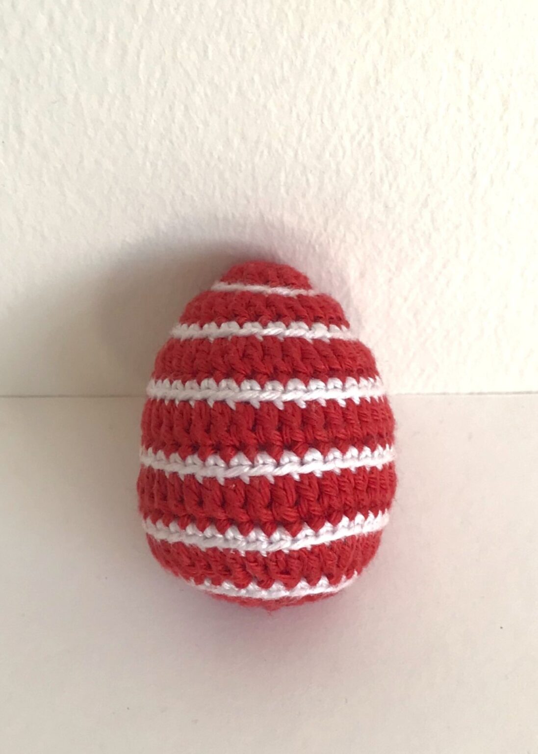 Easter Egg With Stripes Free Crochet Pattern - crochet-art.com